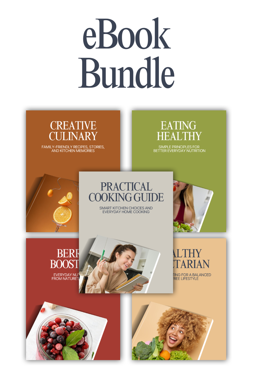 Ultimate Cooking & Nutrition Bundle – 5 eBooks